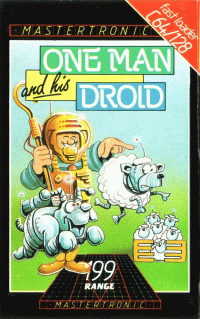 One Man and His Droid / Non-Terraqueous Commodore 64 US box art